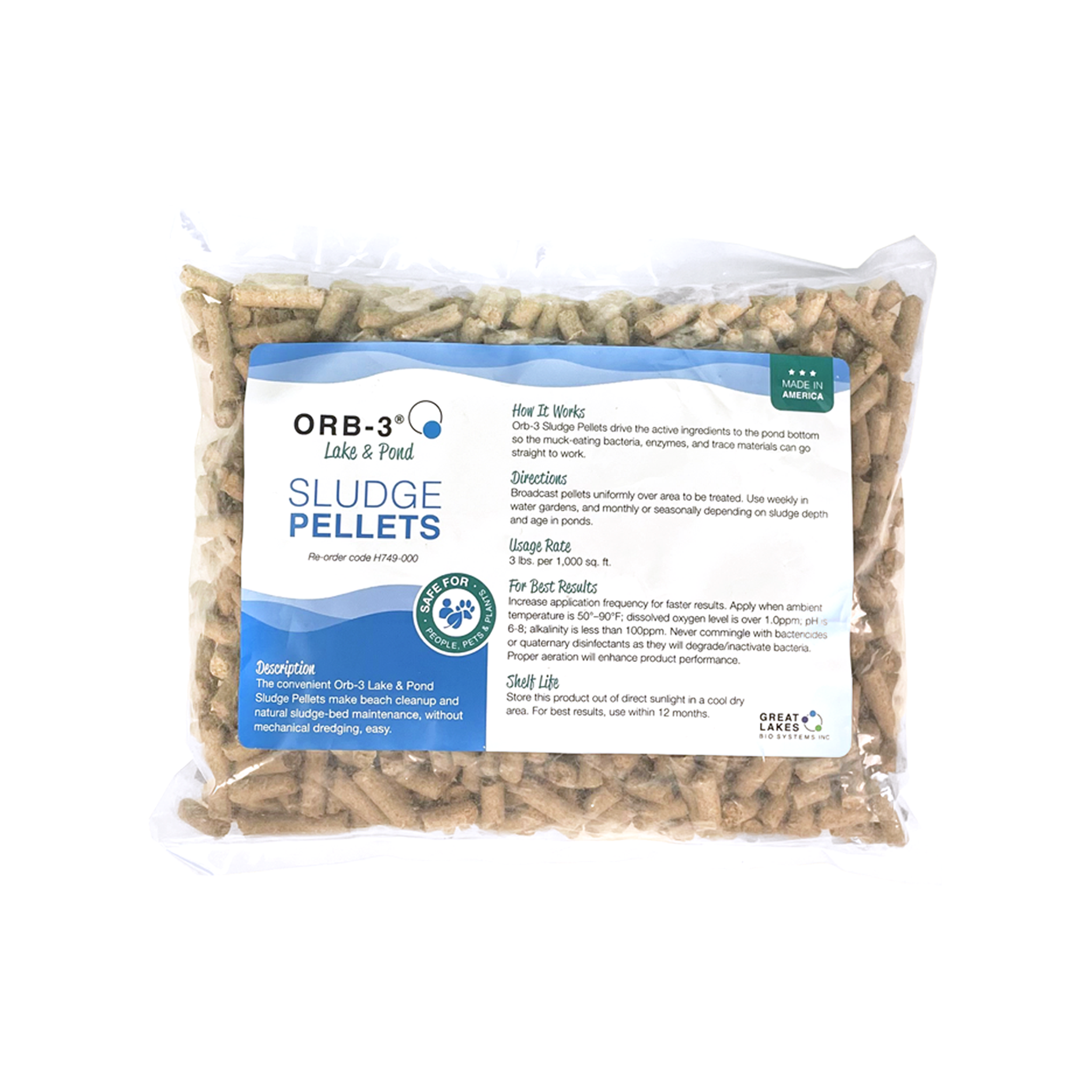 Photo of Orb3 Sludge Pellets
