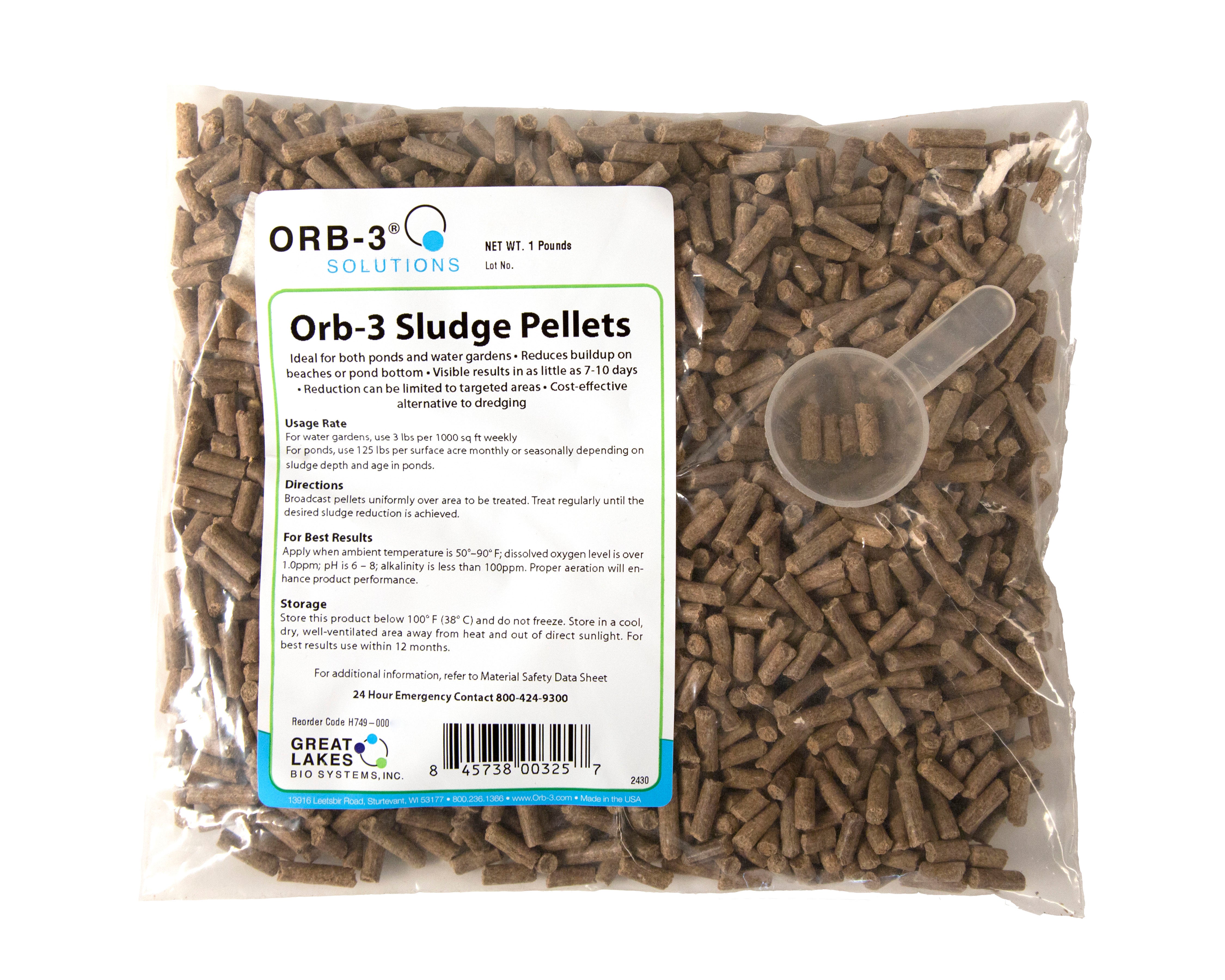 Orb-3 Sludge Pellets