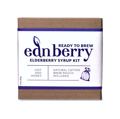 Ednberry Organic Elderberry Syrup Kit Front