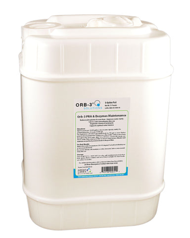  Orb-3 PRA Enzymes Maintenance in 5 Gallon Pail