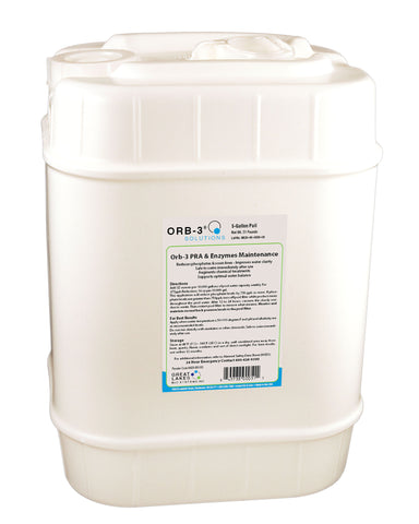 Orb-3 PRA Enzymes Maintenance in 5 Gallon Pail