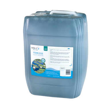 Orb-3 Liquid Pond Dye, Blue, 5-Gallon Pail P705-010-5G