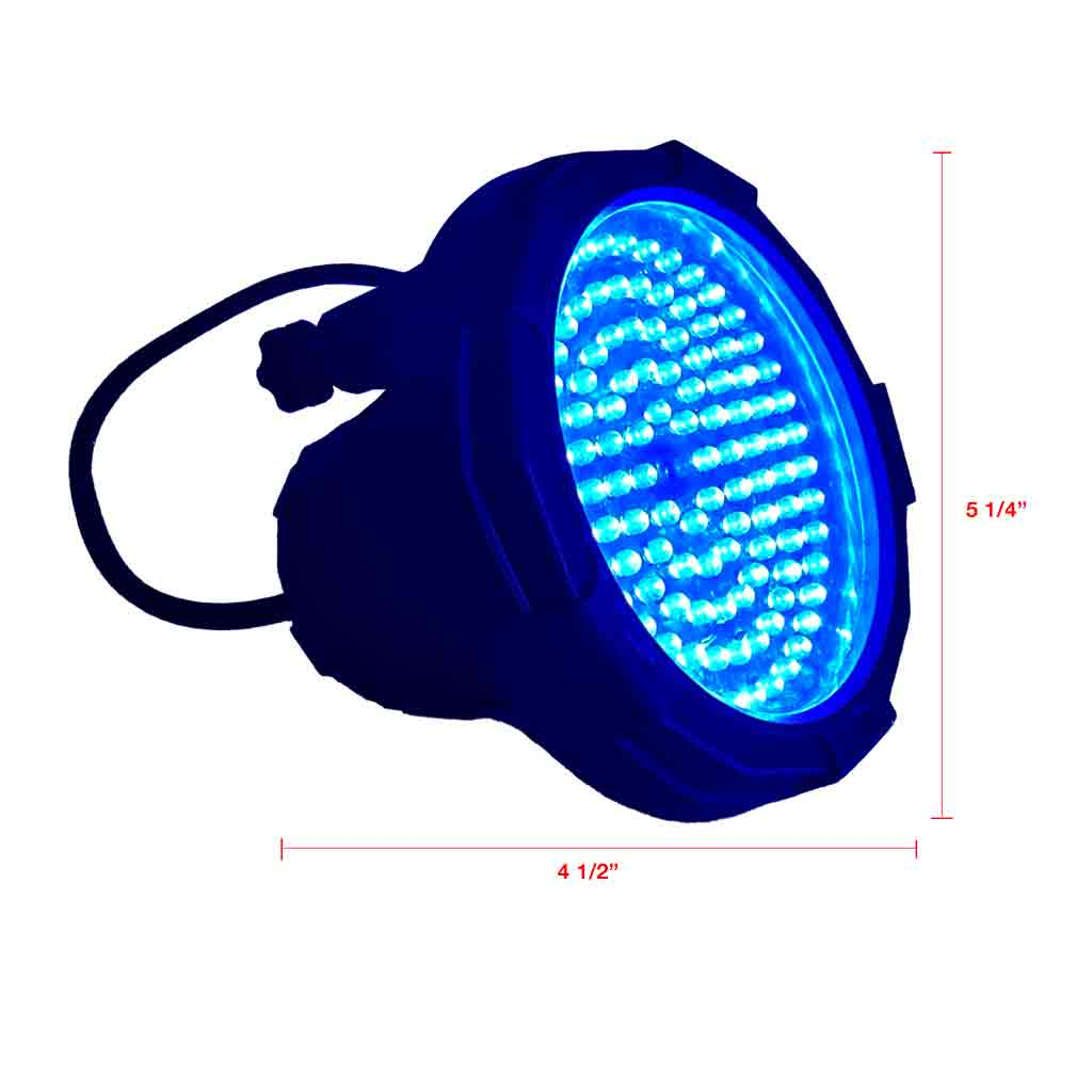 EasyPro Underwater LED Light in Blue 5 1/4 inch x 4 1/2 inch