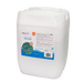 White 5 gallon container of Orb-3 pool and spa antifoam on a white background