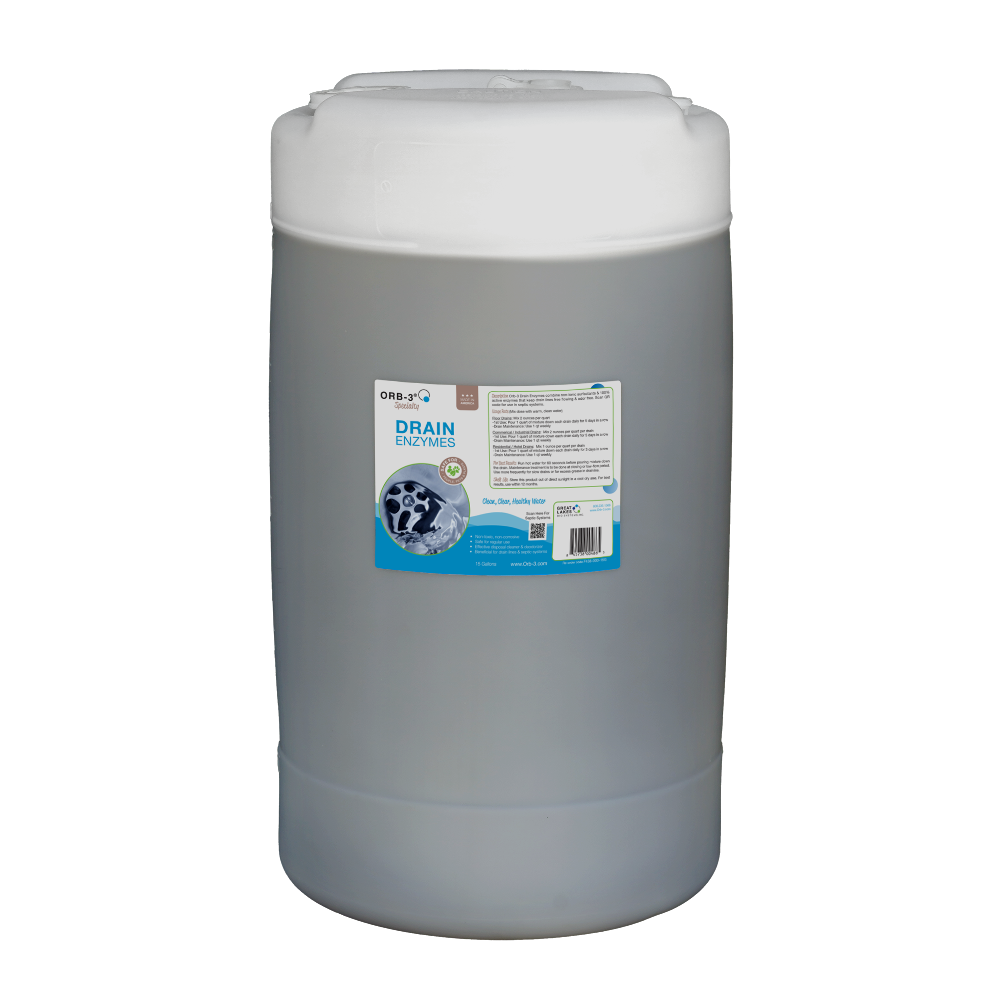 Orb-3 Drain Enzymes