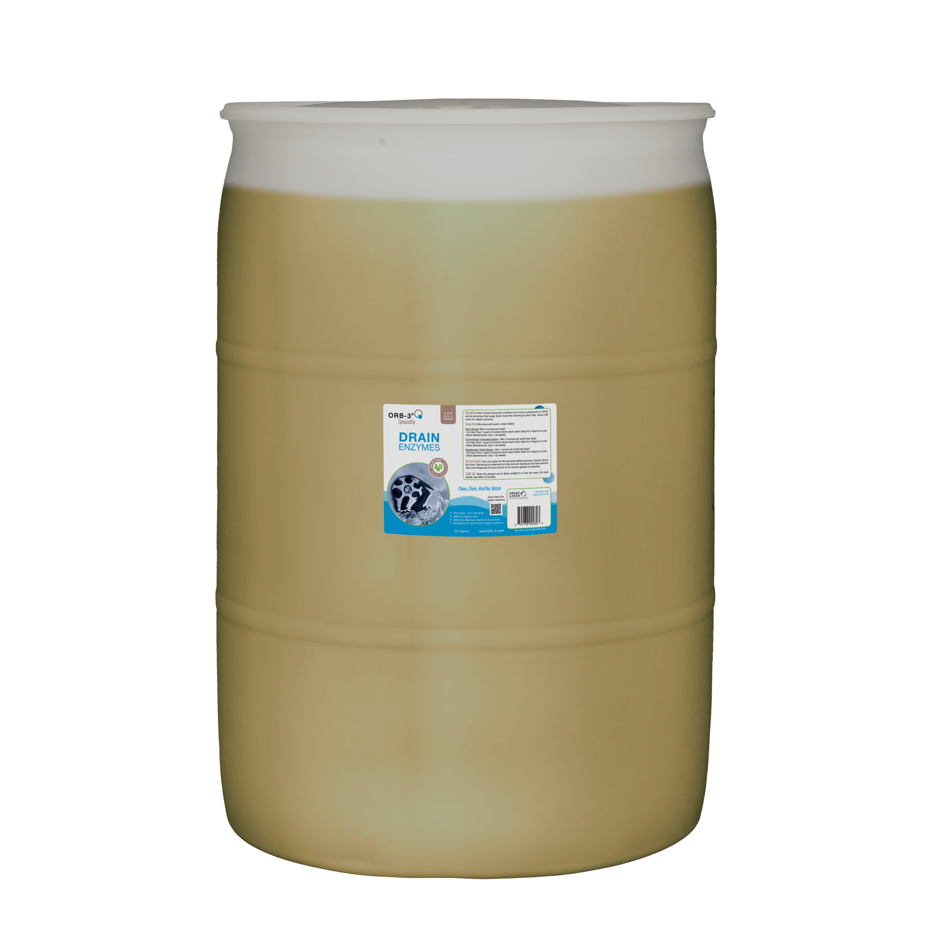 Orb-3 Drain Enzymes