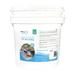 Bucket of Orb-3 lake and pond dry bacteria with label on a white background