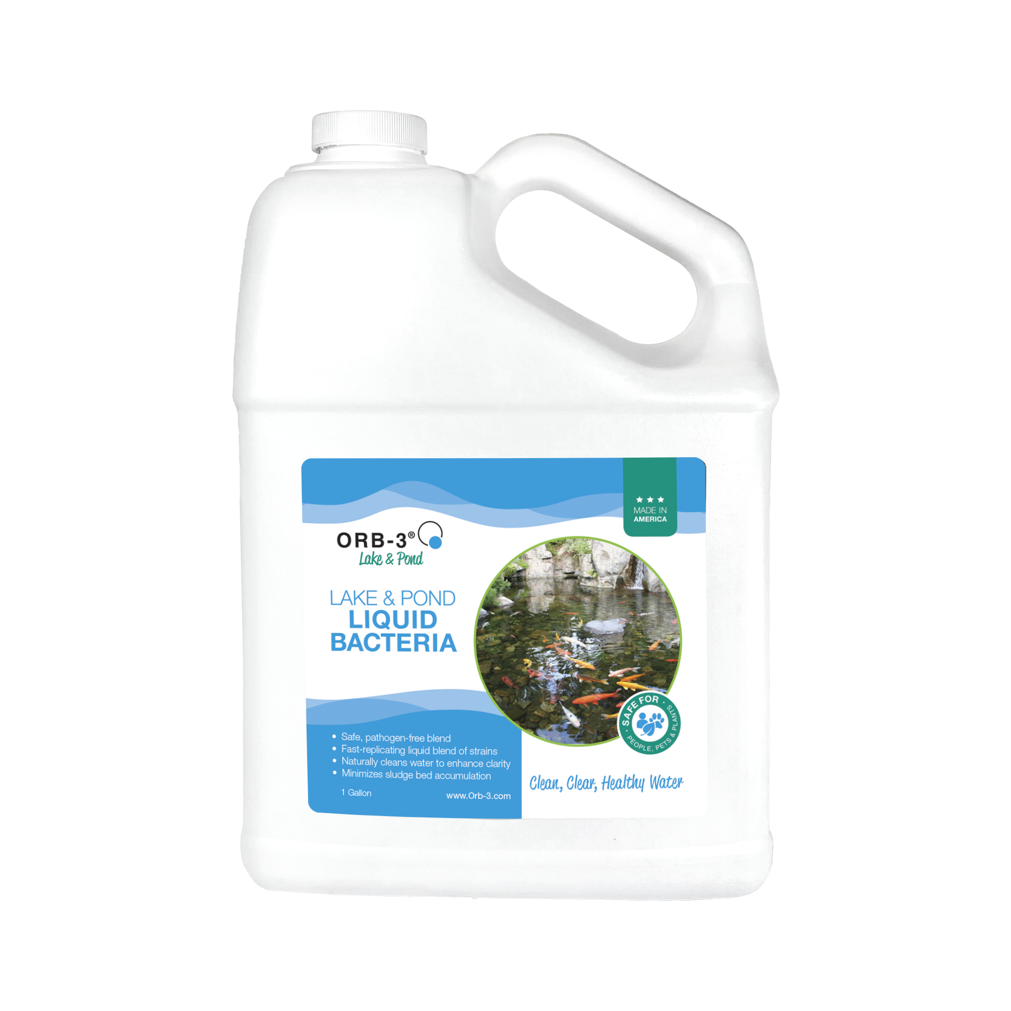 Orb-3 Lake & Pond Liquid Bacteria