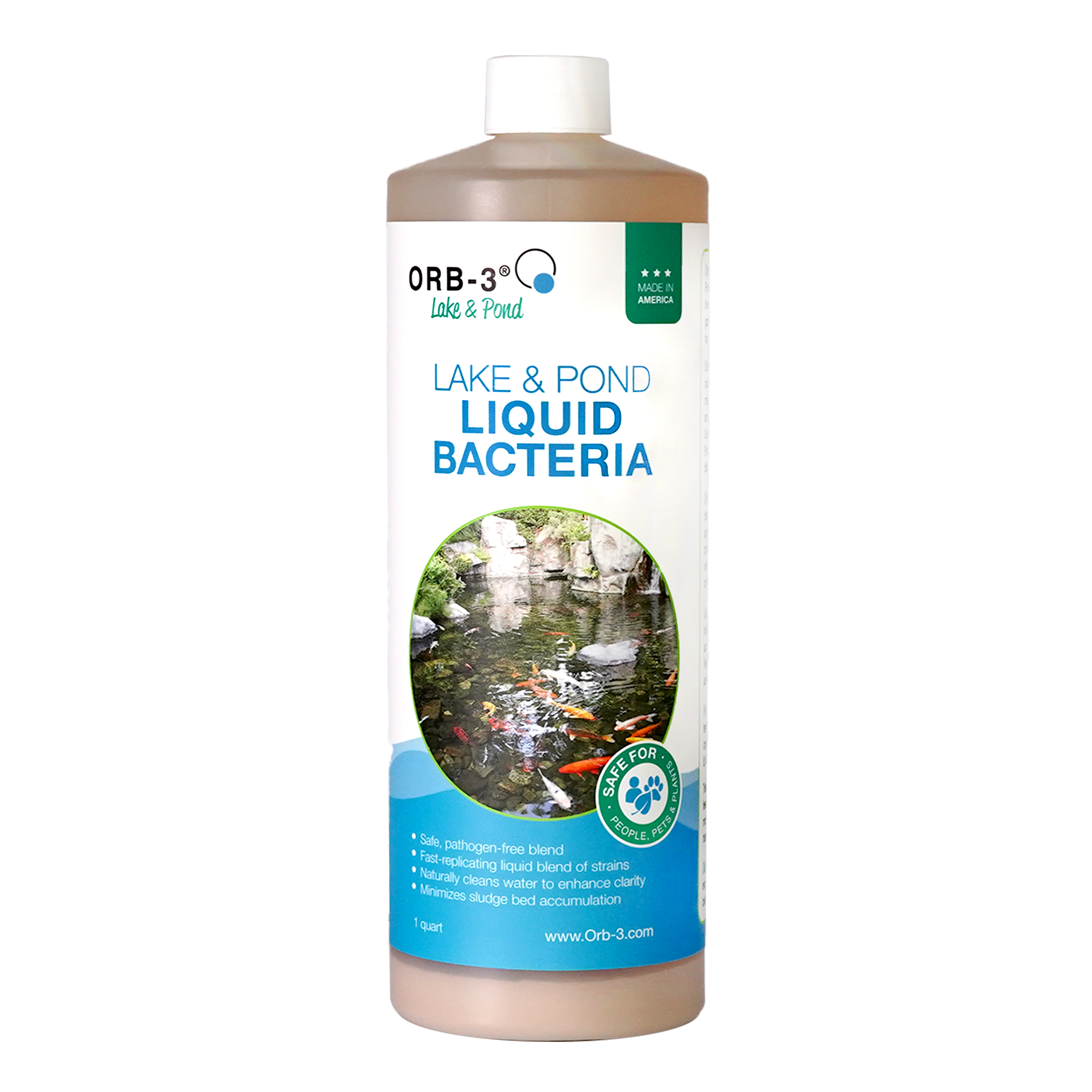 Orb-3 Lake & Pond Liquid Bacteria