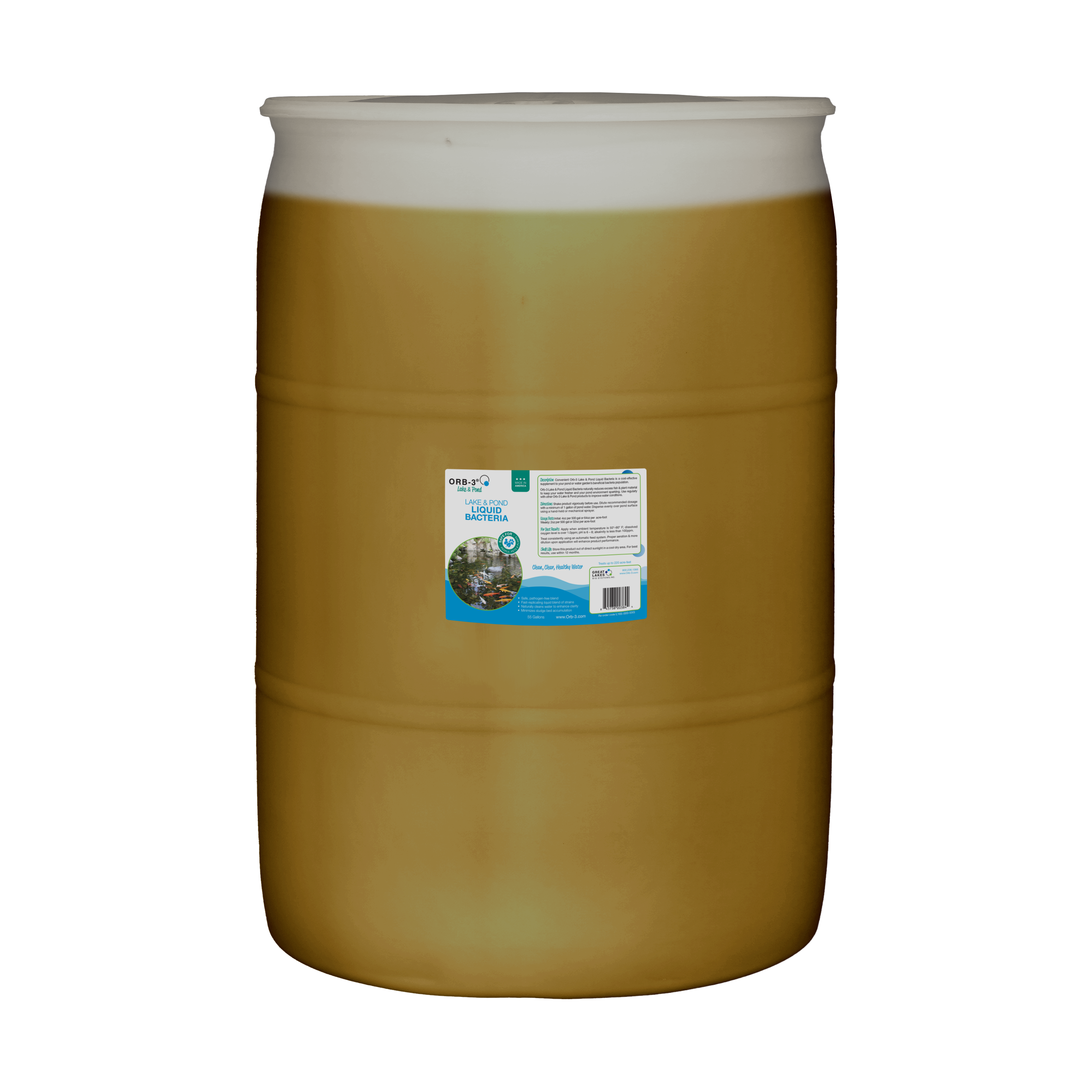Orb-3 Lake & Pond Liquid Bacteria