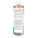 Back photo of Orb-3 Spa Enzymes Non-foaming bottle showing measurements and directions on label 