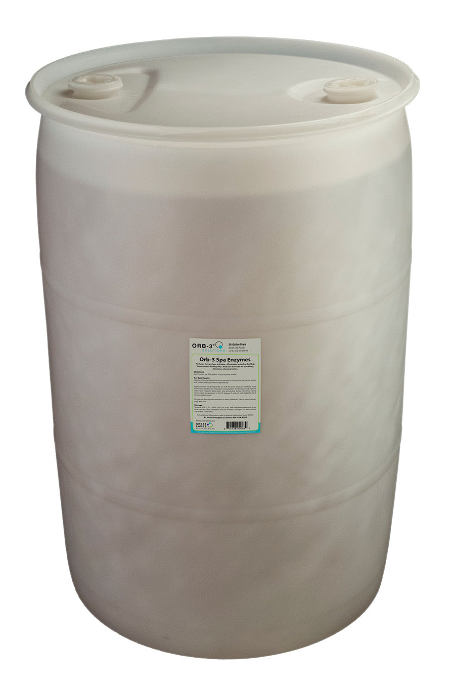 55 gallon drum of Orb-3 Spa Enzymes Y240-000-55G