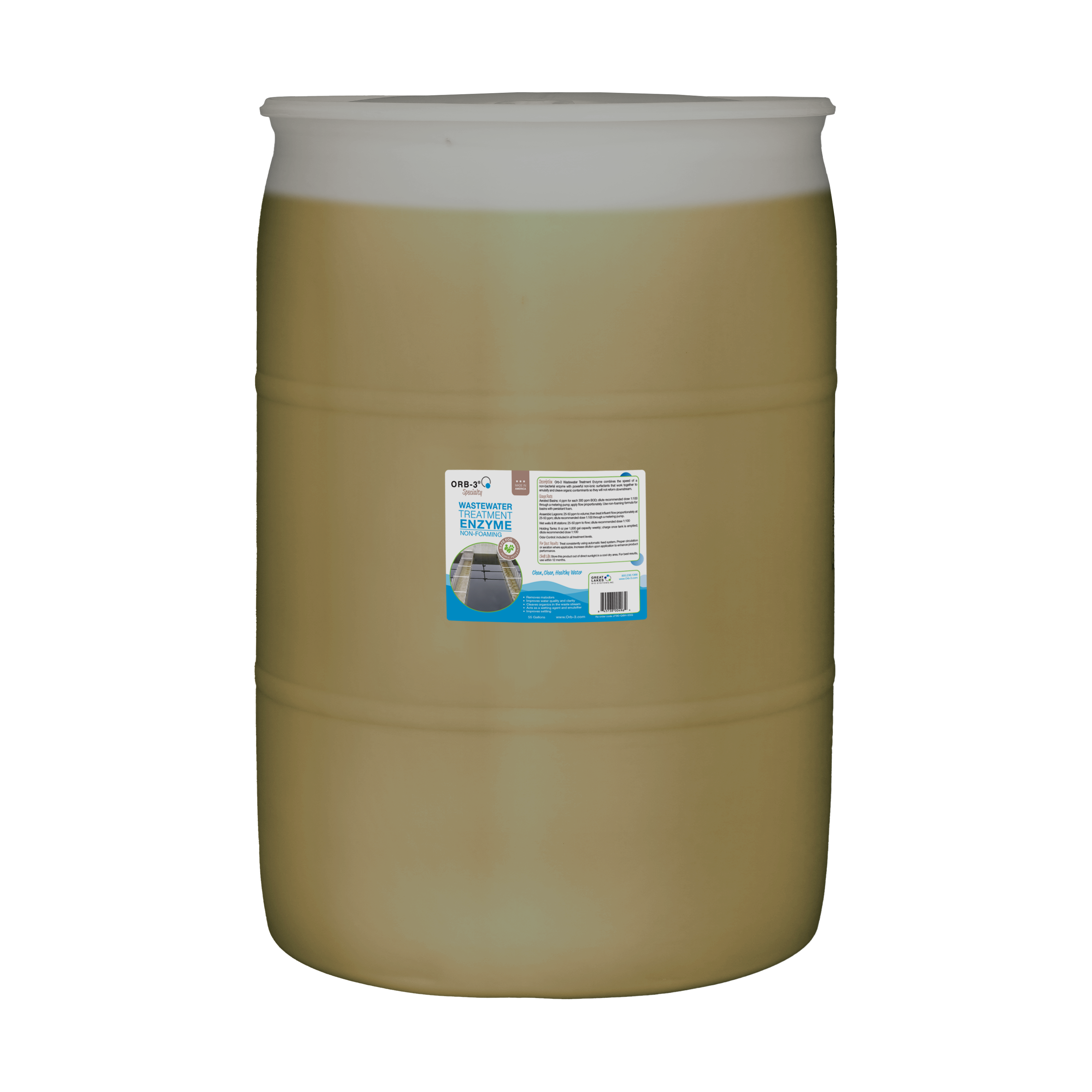 Orb-3 Wastewater Treatment Enzyme
