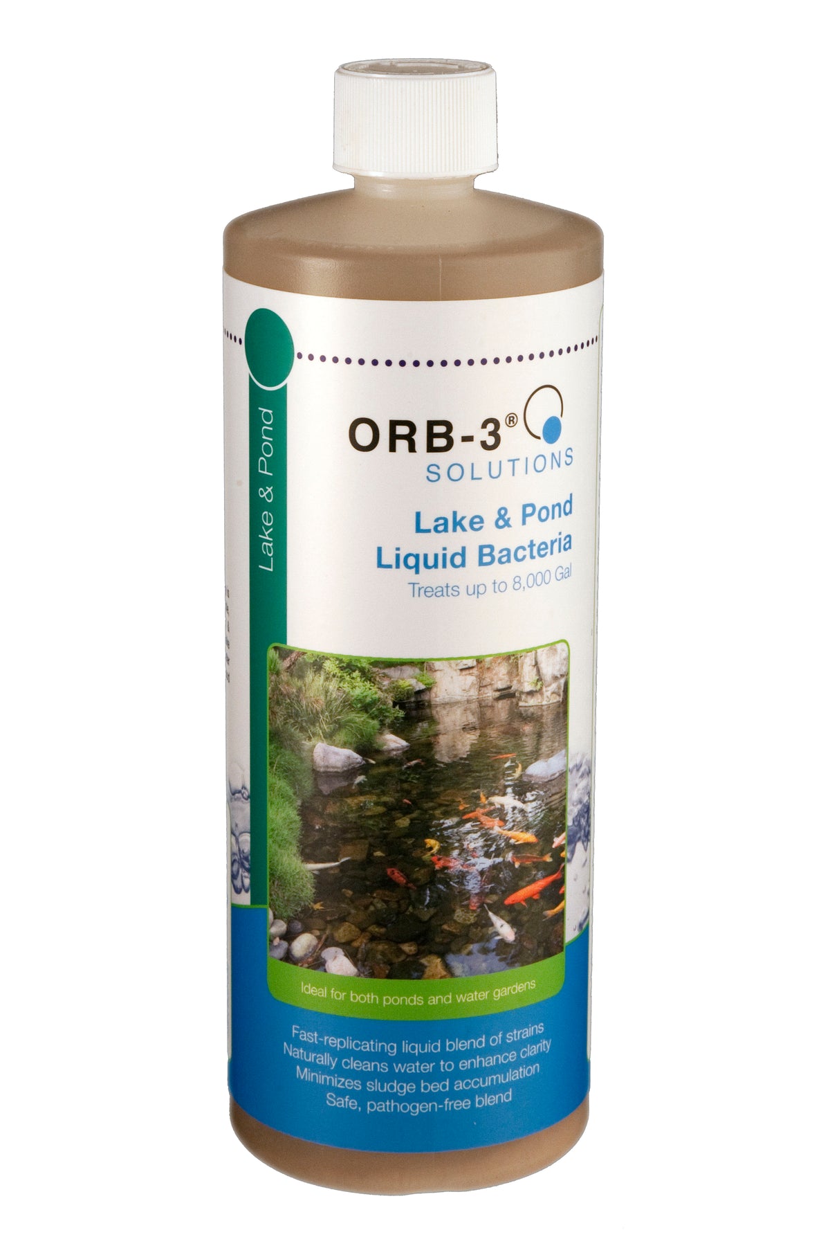 Orb3 Lake & Pond Liquid Bacteria — Great Lakes Bio Systems