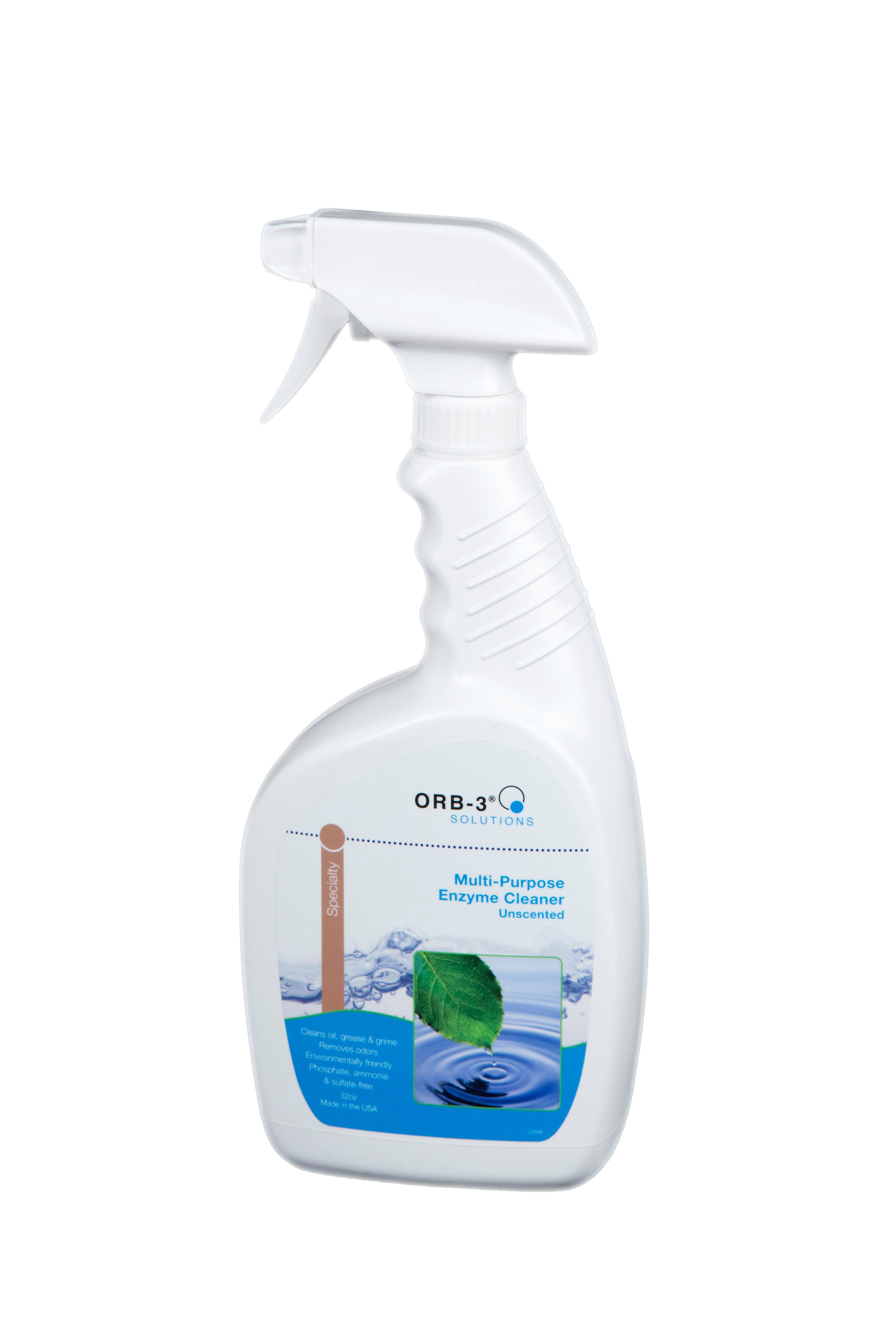 Orb-3 Multi Purpose Enzyme Cleaner Spray Unscented
