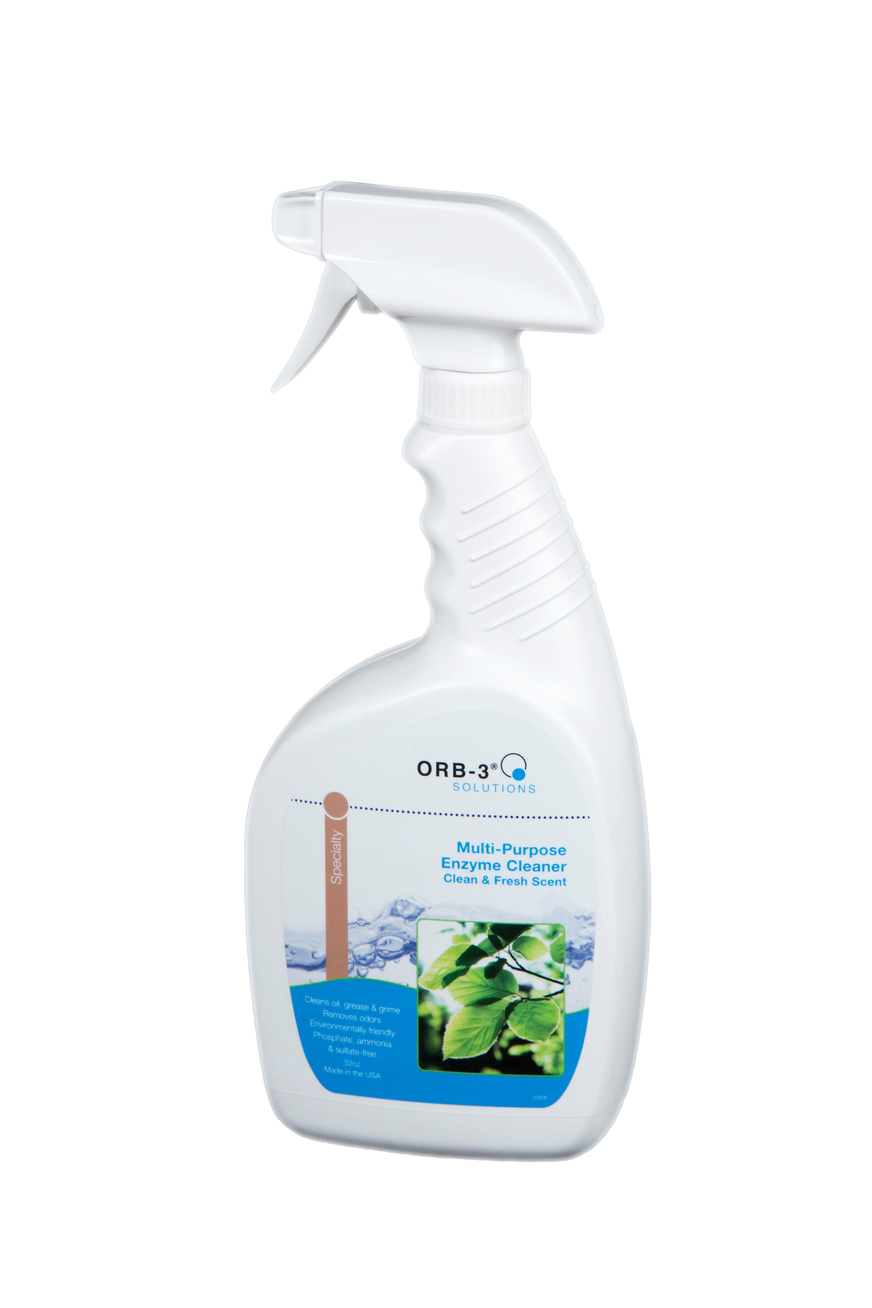 Orb-3 Multi Purpose Enzyme Cleaner Spray Clean and Fresh Scent