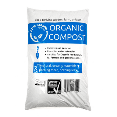 bag of Blue Ribbon Organic Compost
