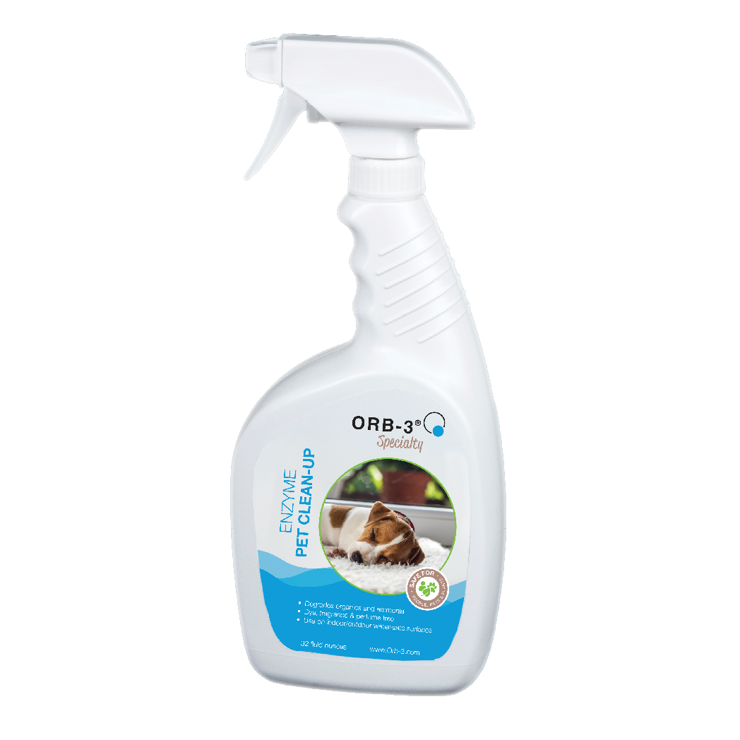 Orb-3 Enzyme Pet Cleaner Urine Stain Spray