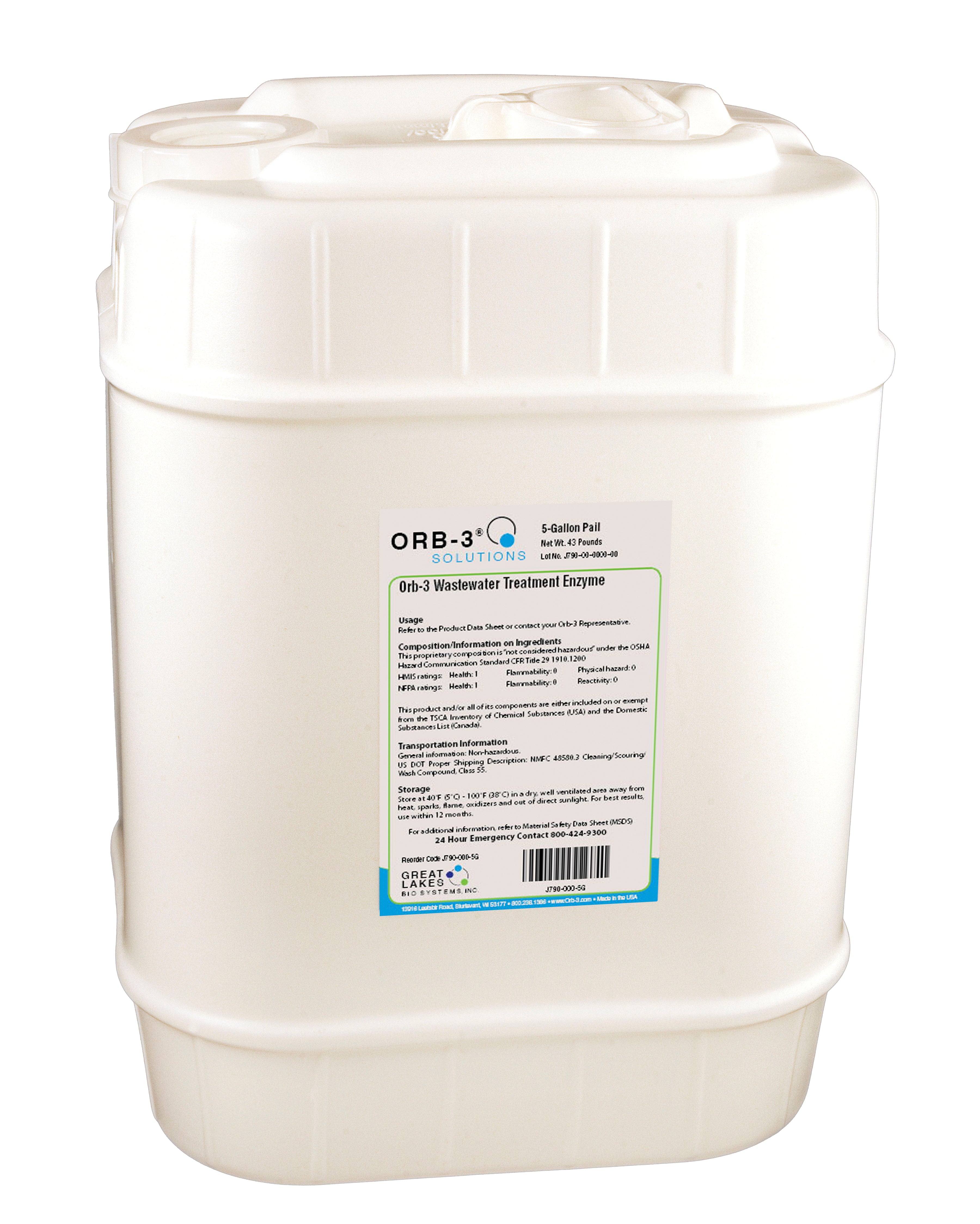 Orb-3 Wastewater Treatment Enzyme