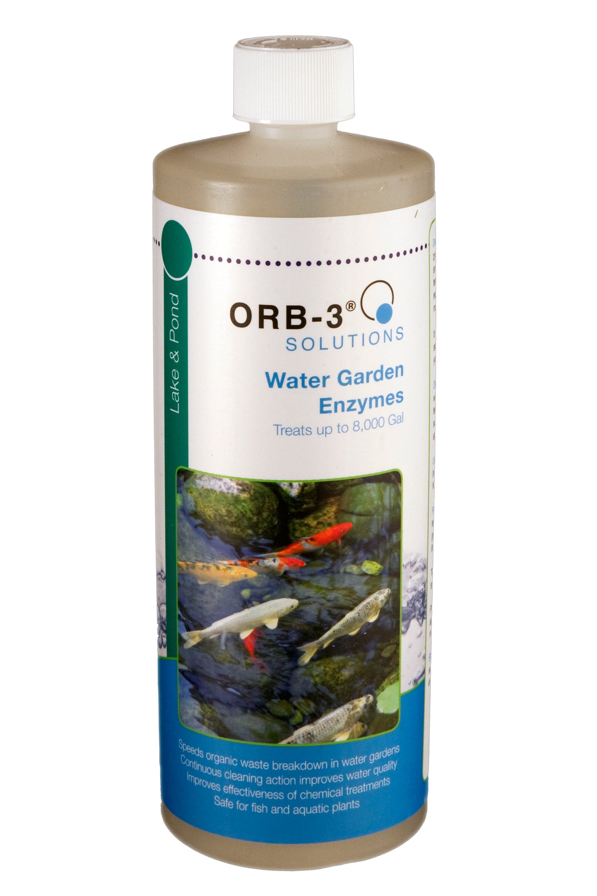 Orb3 Lake & Pond Enzymes natural water treatment — Great Lakes Bio Systems