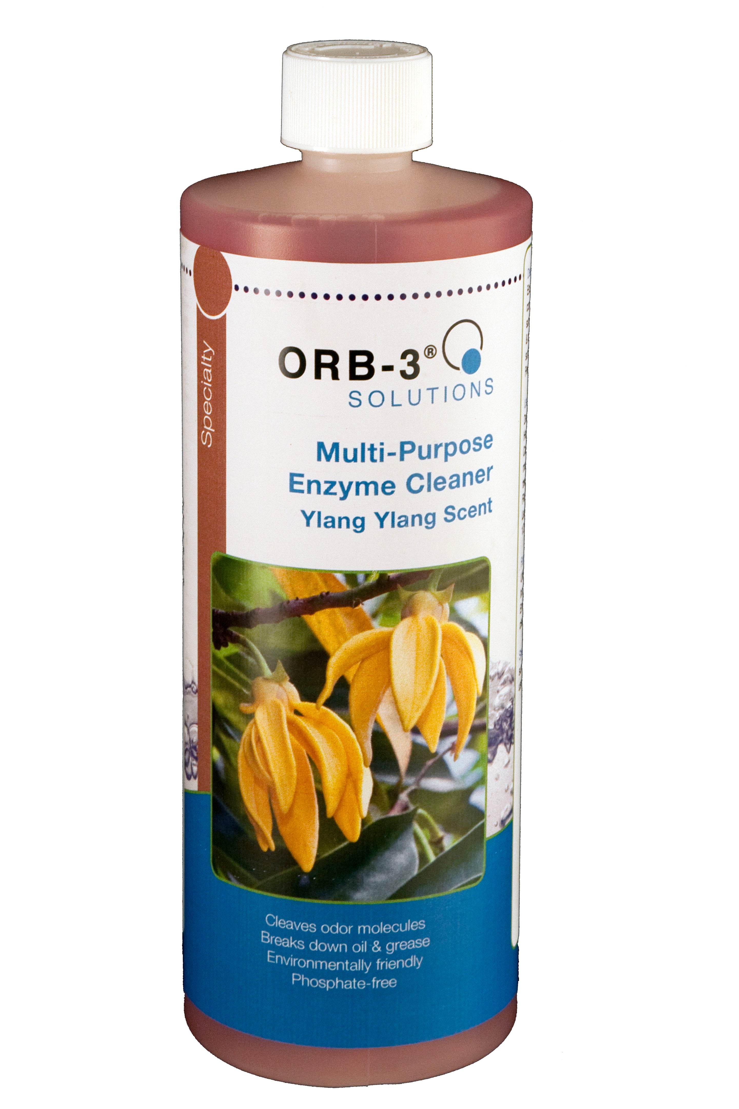 Orb-3 Multi Purpose Enzyme Cleaner Ylang Ylang Scent