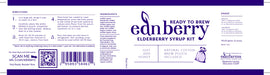 Ednberry organic elderberries label directions ingredients